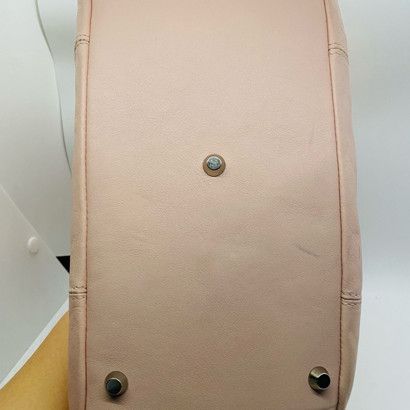 Roberta Gandolphi Italian Leather Purse Pastel pink - Picture 8 of 12